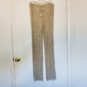 Pretty Little Thing Wide Leg Beach Trouser